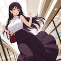 涼音さんのロンスカスタイル 3枚目