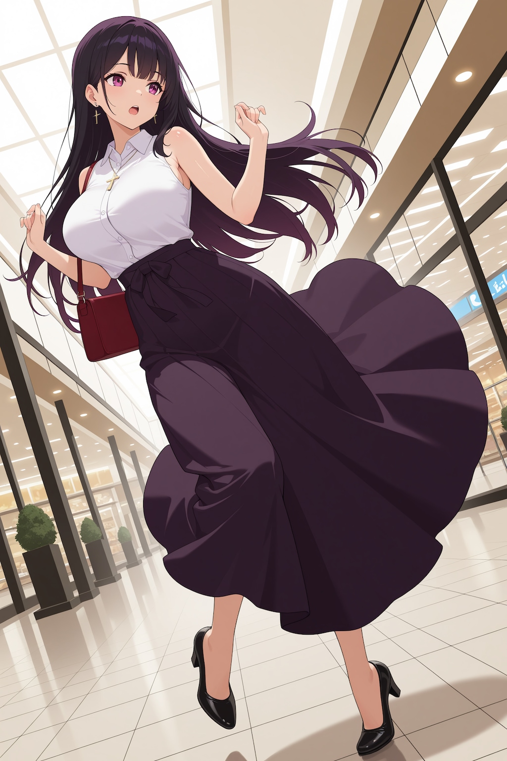 涼音さんのロンスカスタイル