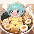 ハイ、めぐちゃんラーメンお待ち‼️ 4枚目