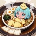 ハイ、めぐちゃんラーメンお待ち‼️ 3枚目