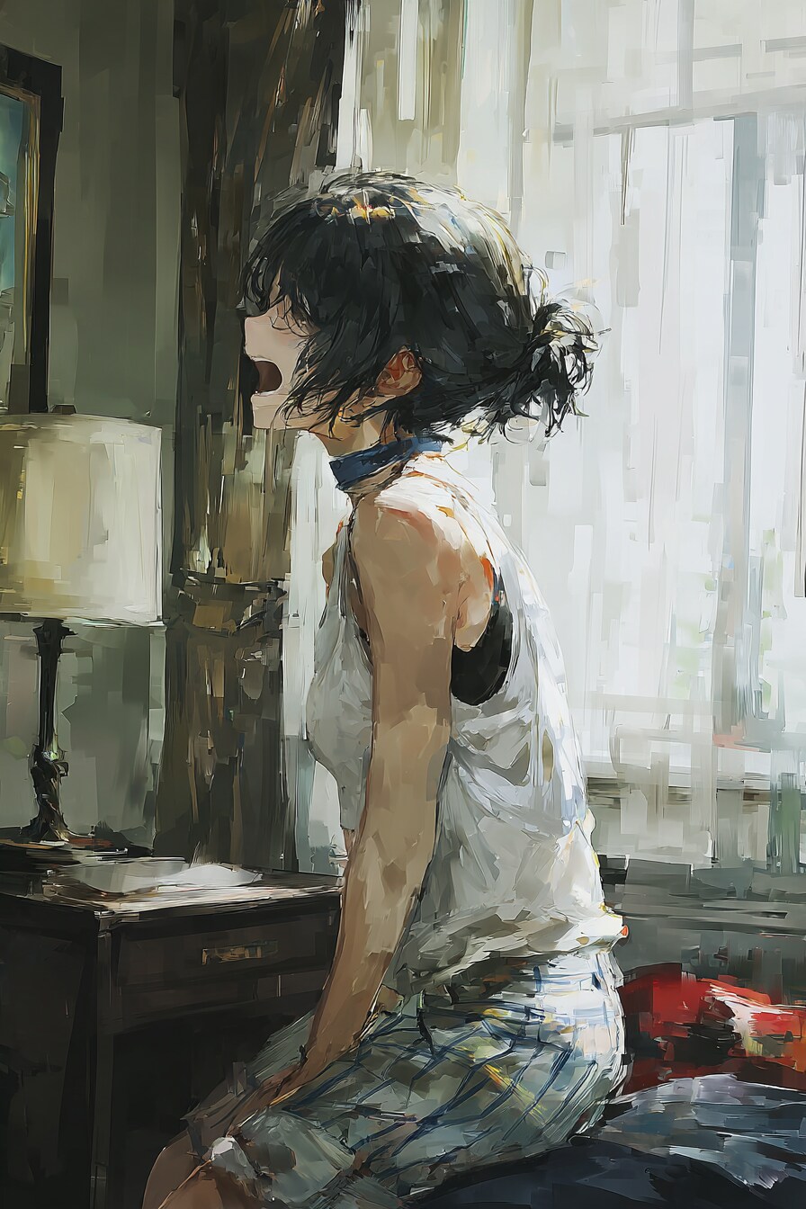 喘鳴 | の人気AIイラスト・グラビア