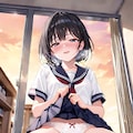 校舎で濡ゆ 2枚目