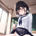 校舎で濡ゆ 3枚目