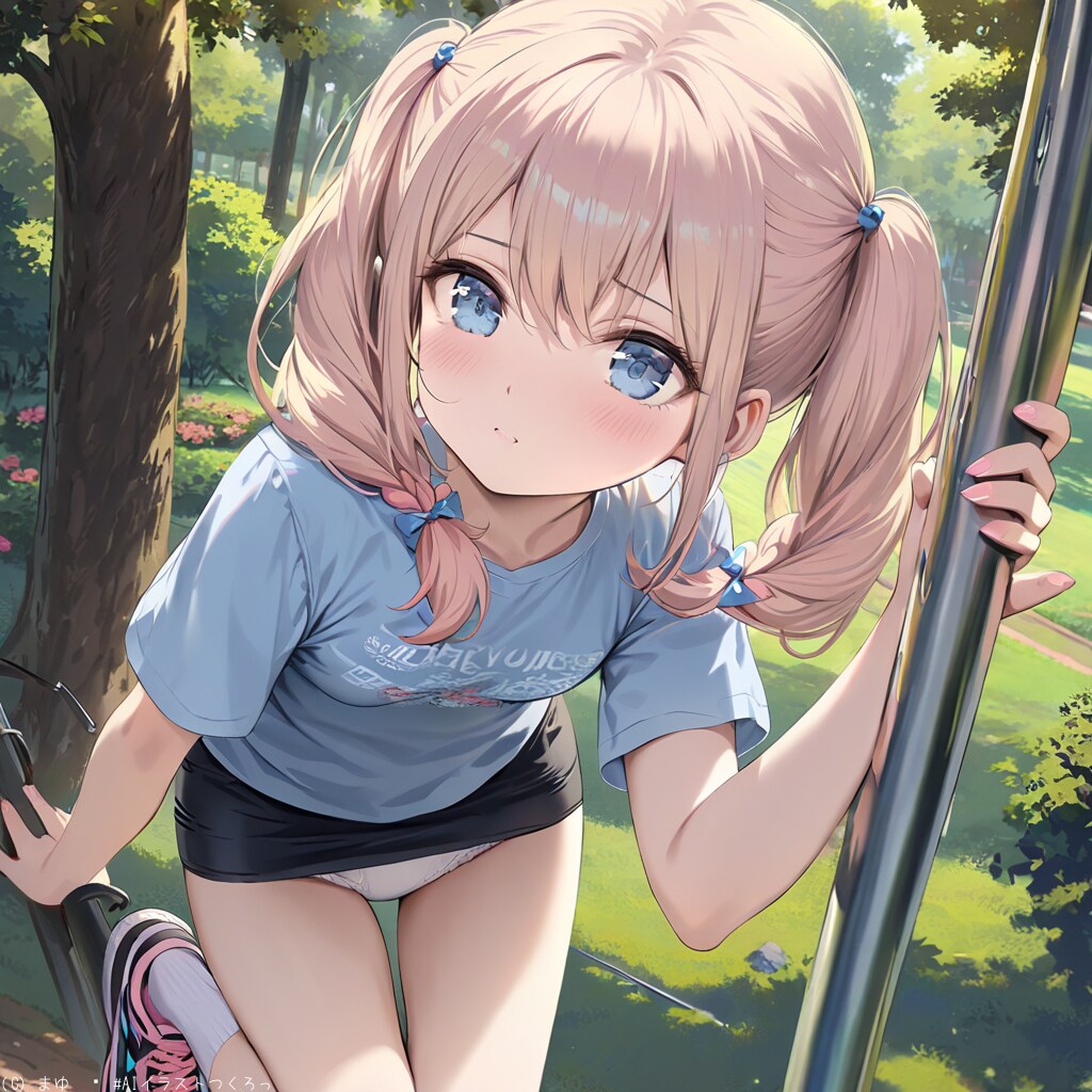 公園で仲良くなった元気っ子