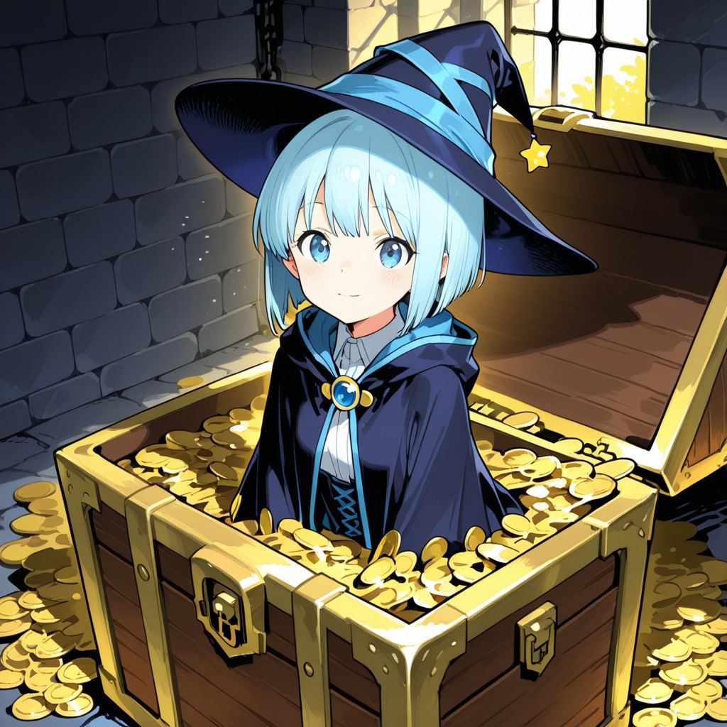 守銭奴魔法使い