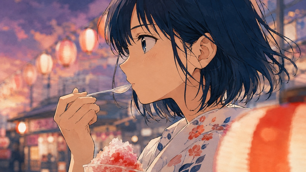 夏の位置