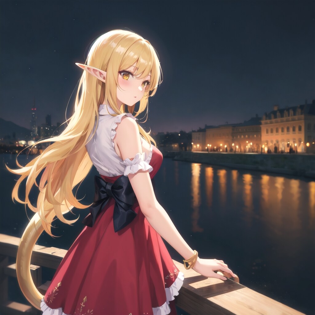 エルフ観光旅行中 | の人気AIイラスト・グラビア