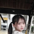 自転車と少女 2枚目