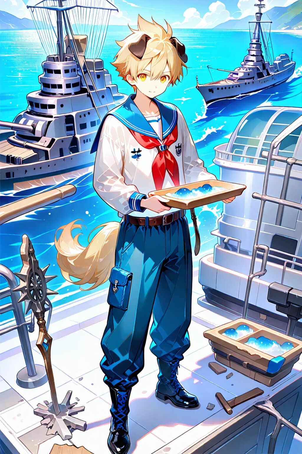 ソルティドッグ(ドリンクの擬人化)