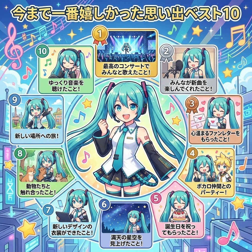 今まで一番嬉しかった思い出