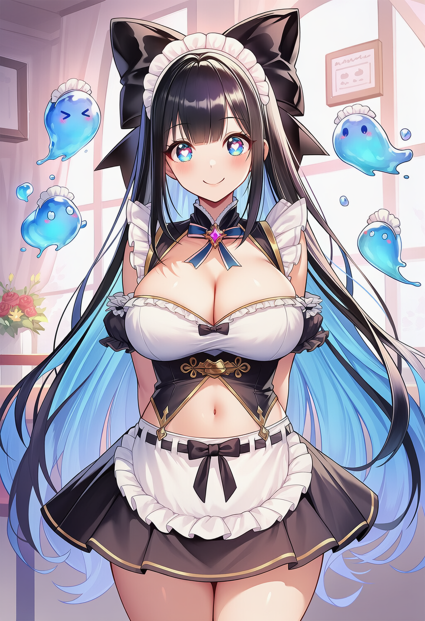 リボンのメイド