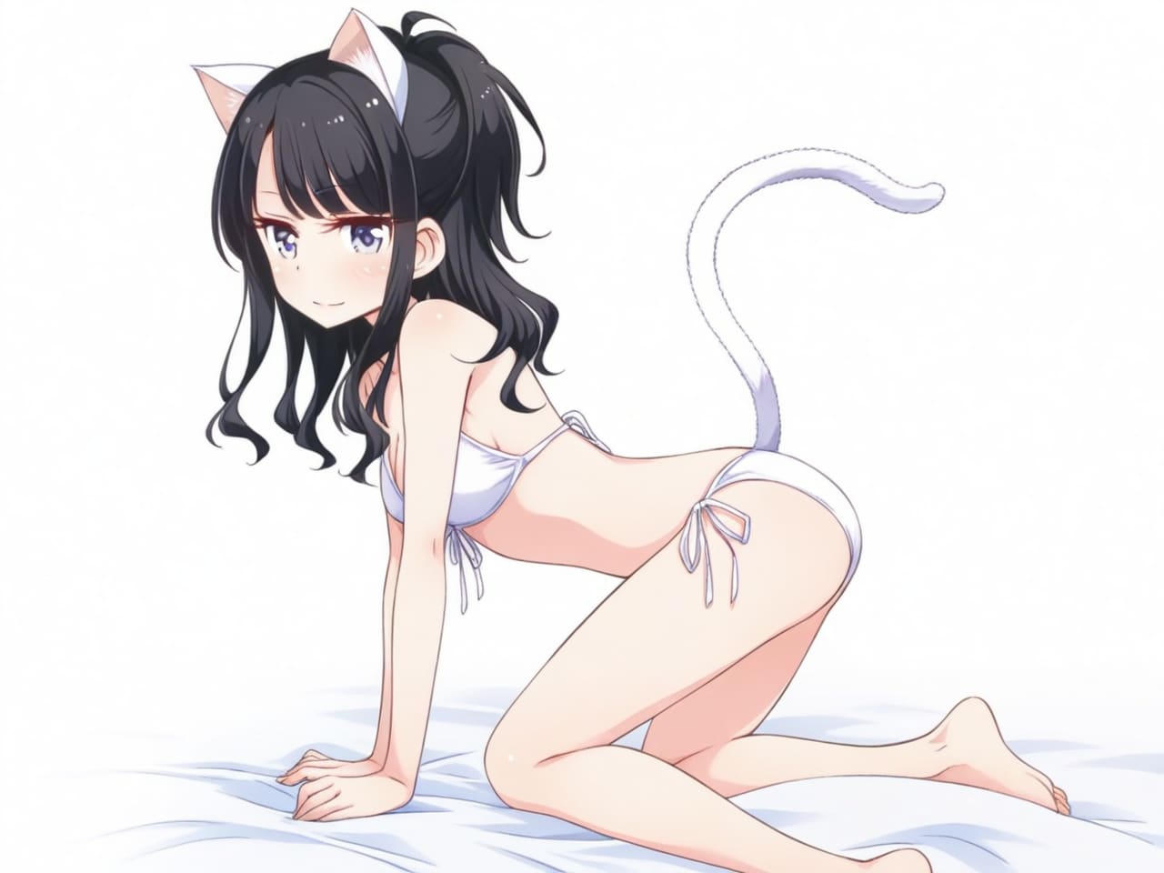 風野灯織 猫ビキニ