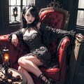 吸血鬼のお姉さん 4枚目