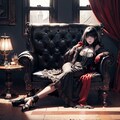 吸血鬼のお姉さん 2枚目