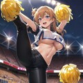 チアガールの練習④ 3枚目