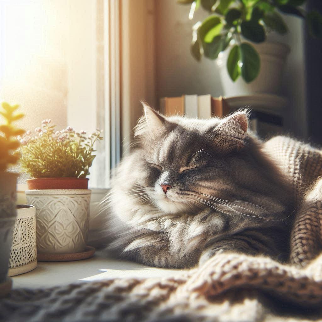 居眠りする猫 | の人気AIイラスト・グラビア