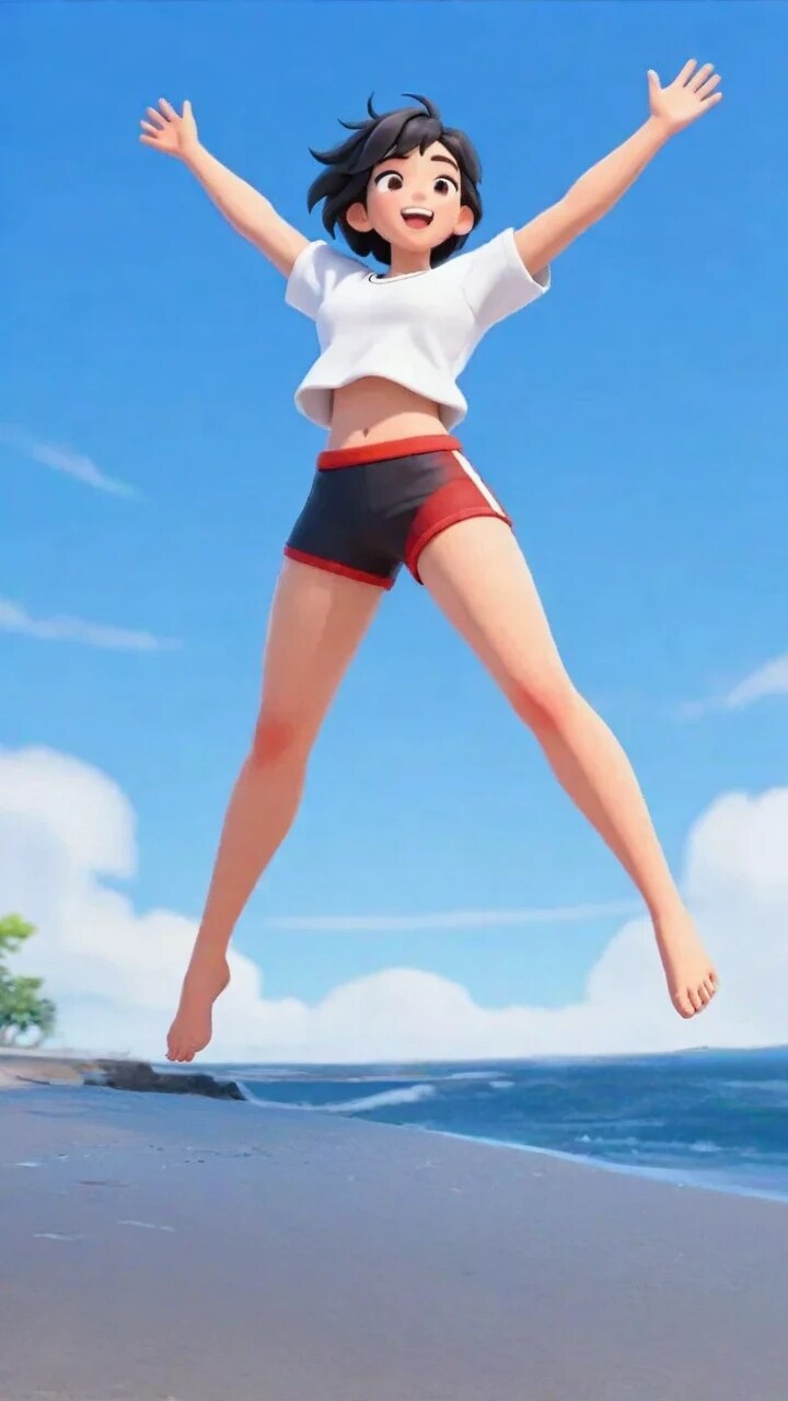 ２開放感　i am free | の人気AIイラスト・グラビア