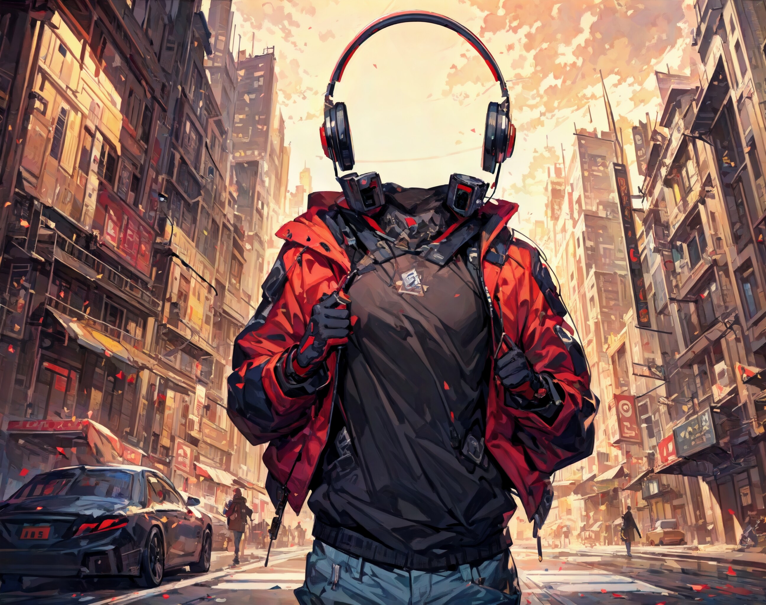 頭phone | の人気AIイラスト・グラビア