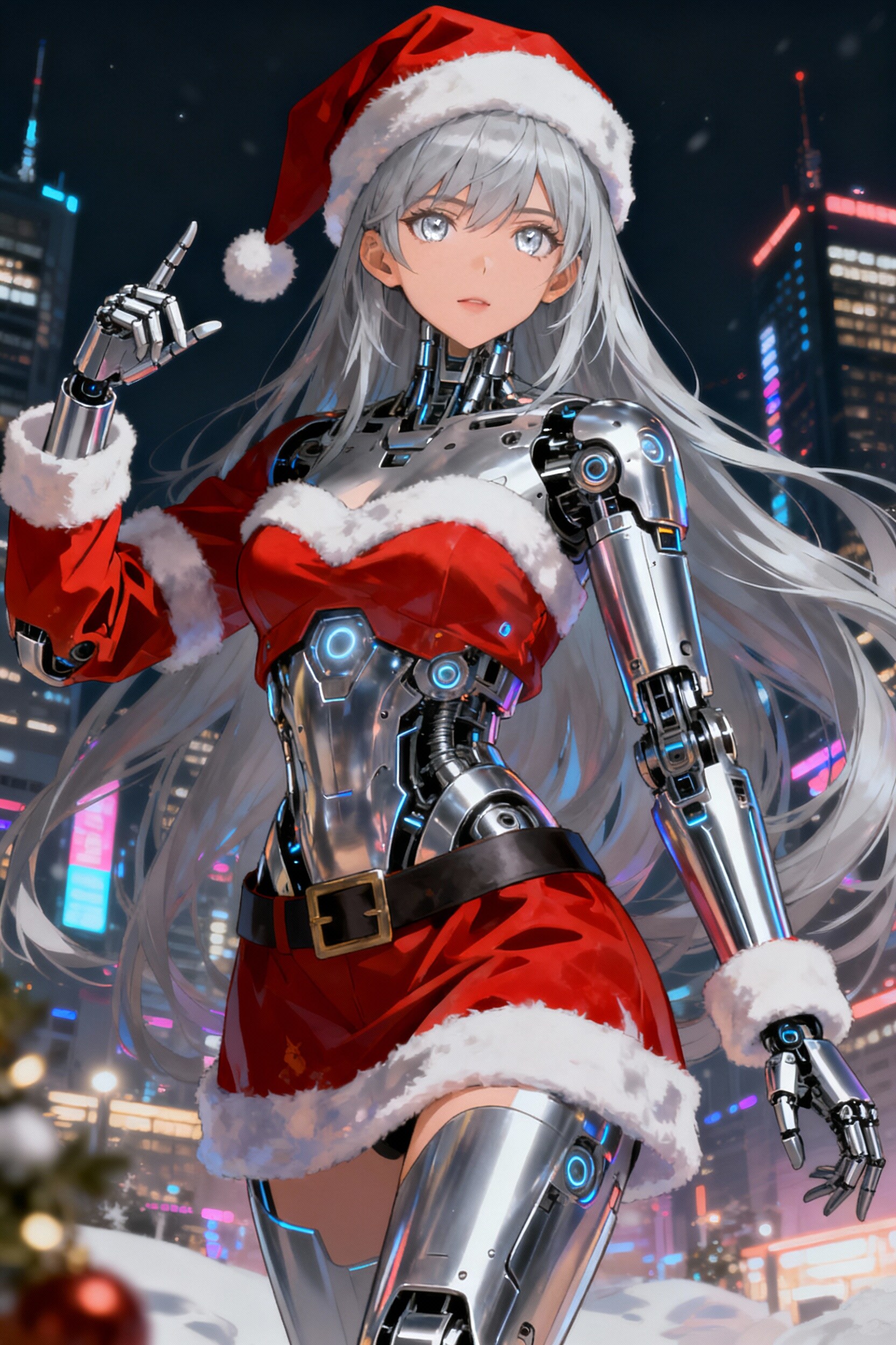 ちちぷい生成メカ娘　サンタ4