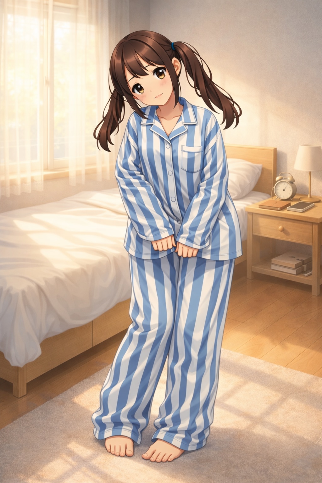 朝の日差しの中で | の人気AIイラスト・グラビア