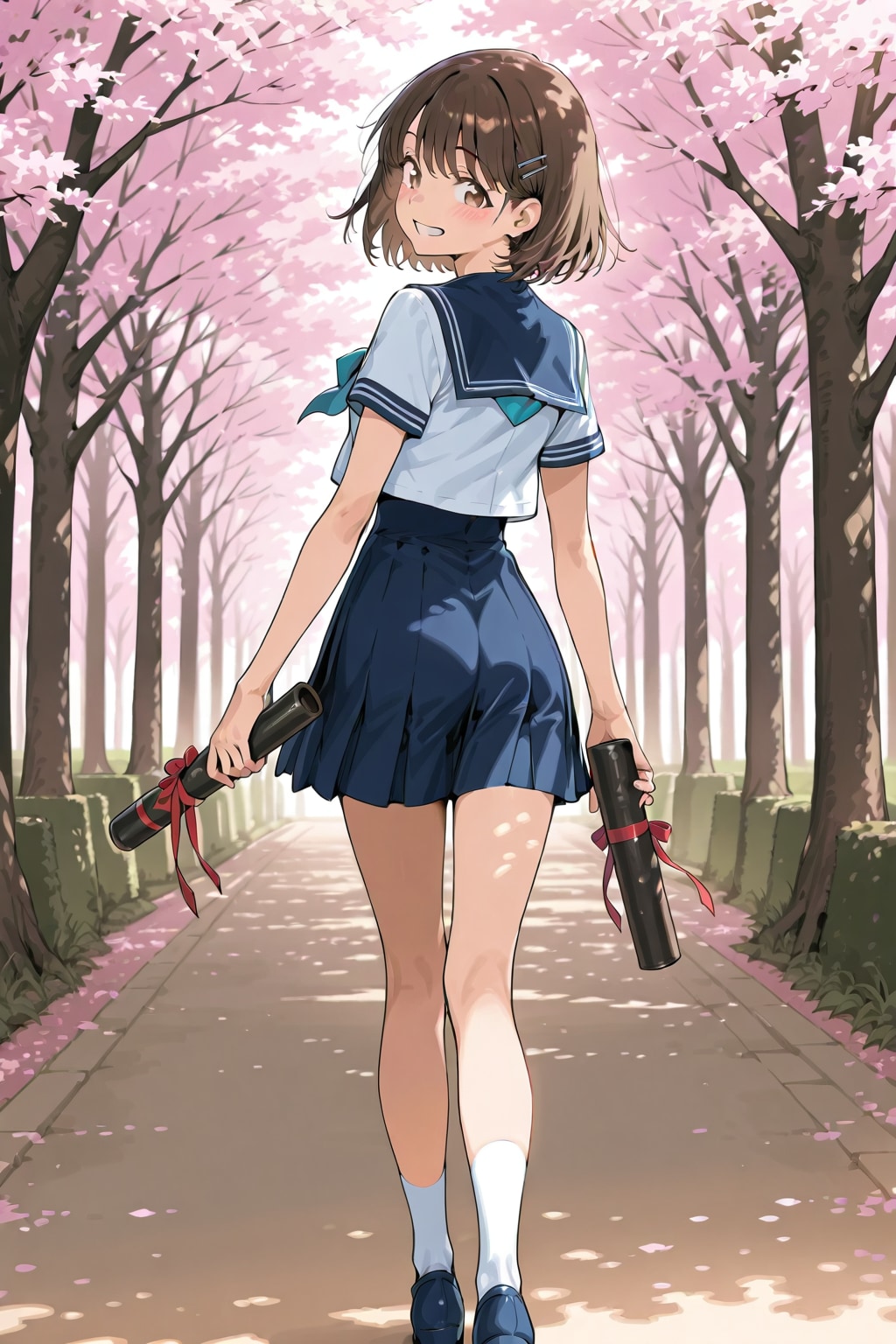 この卒業証書は私が貰っておくね？