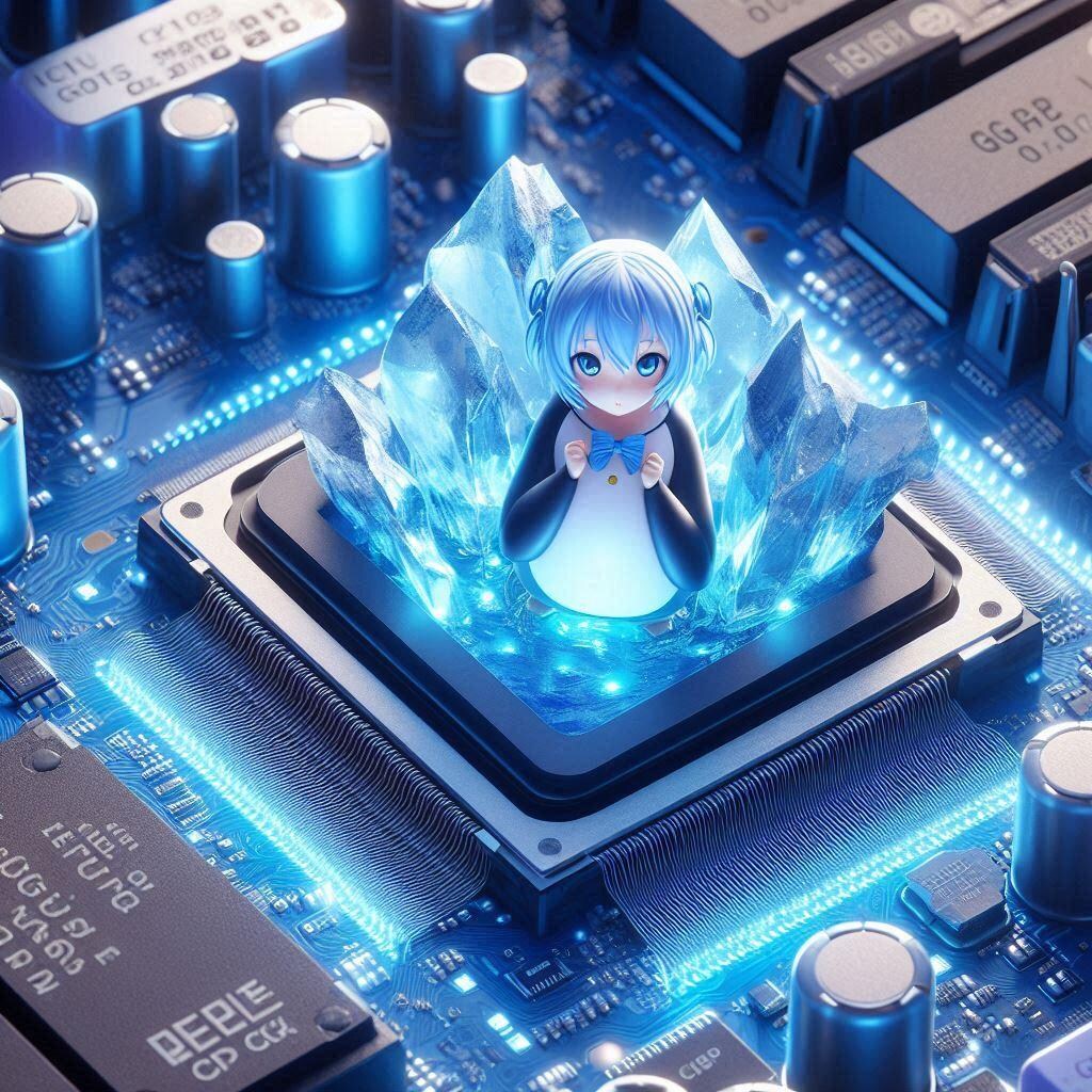 ❄️冷却するペルチェちゃん達