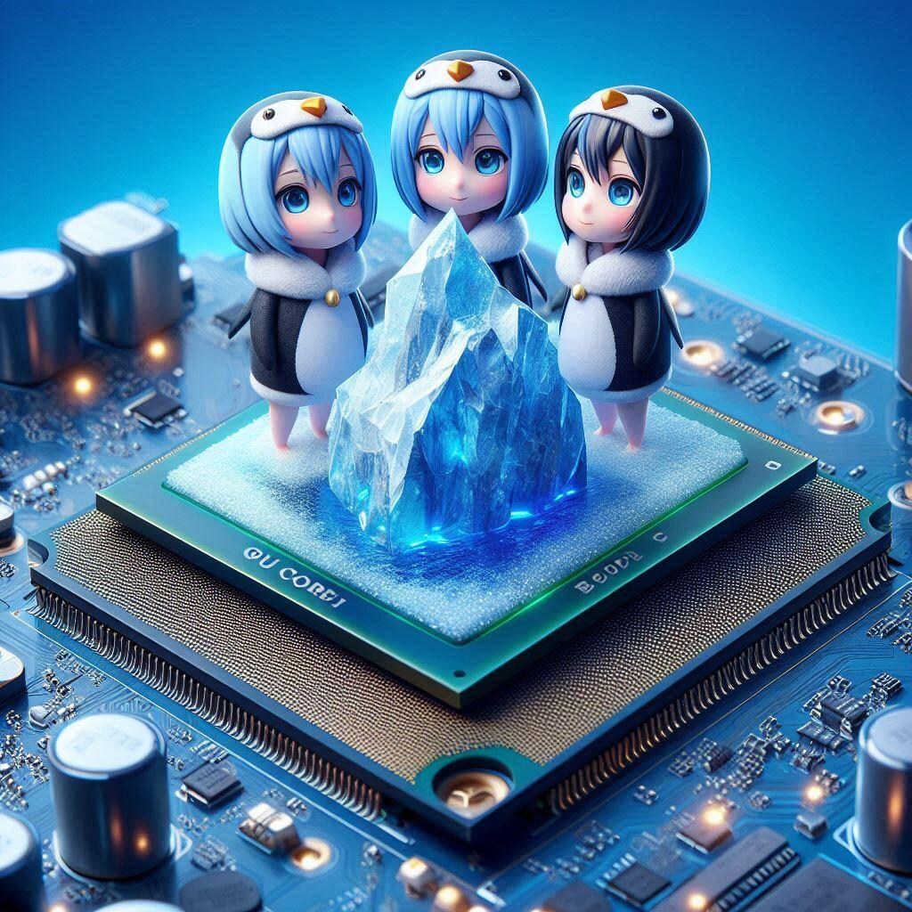 ❄️冷却するペルチェちゃん達