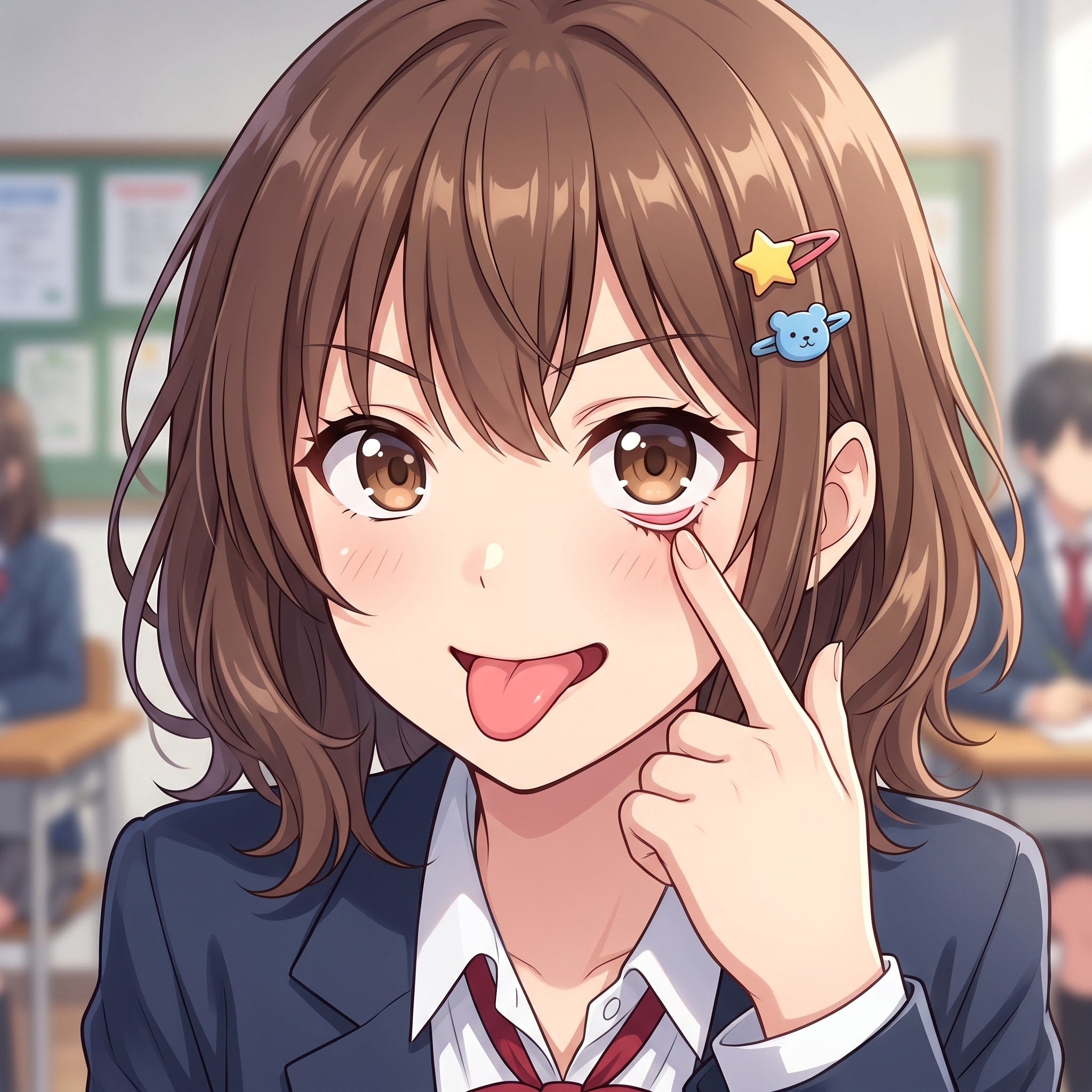 顔アップ