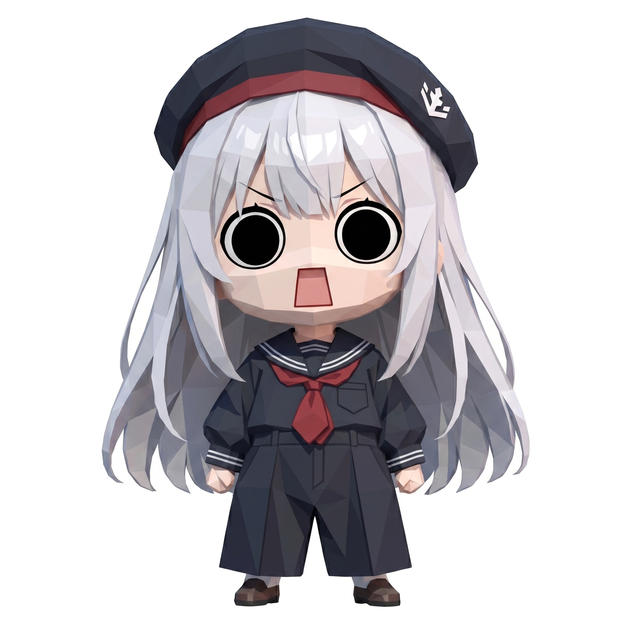 ある日突然ポリゴンえらいこっちゃ嬢 | の人気AIイラスト・グラビア