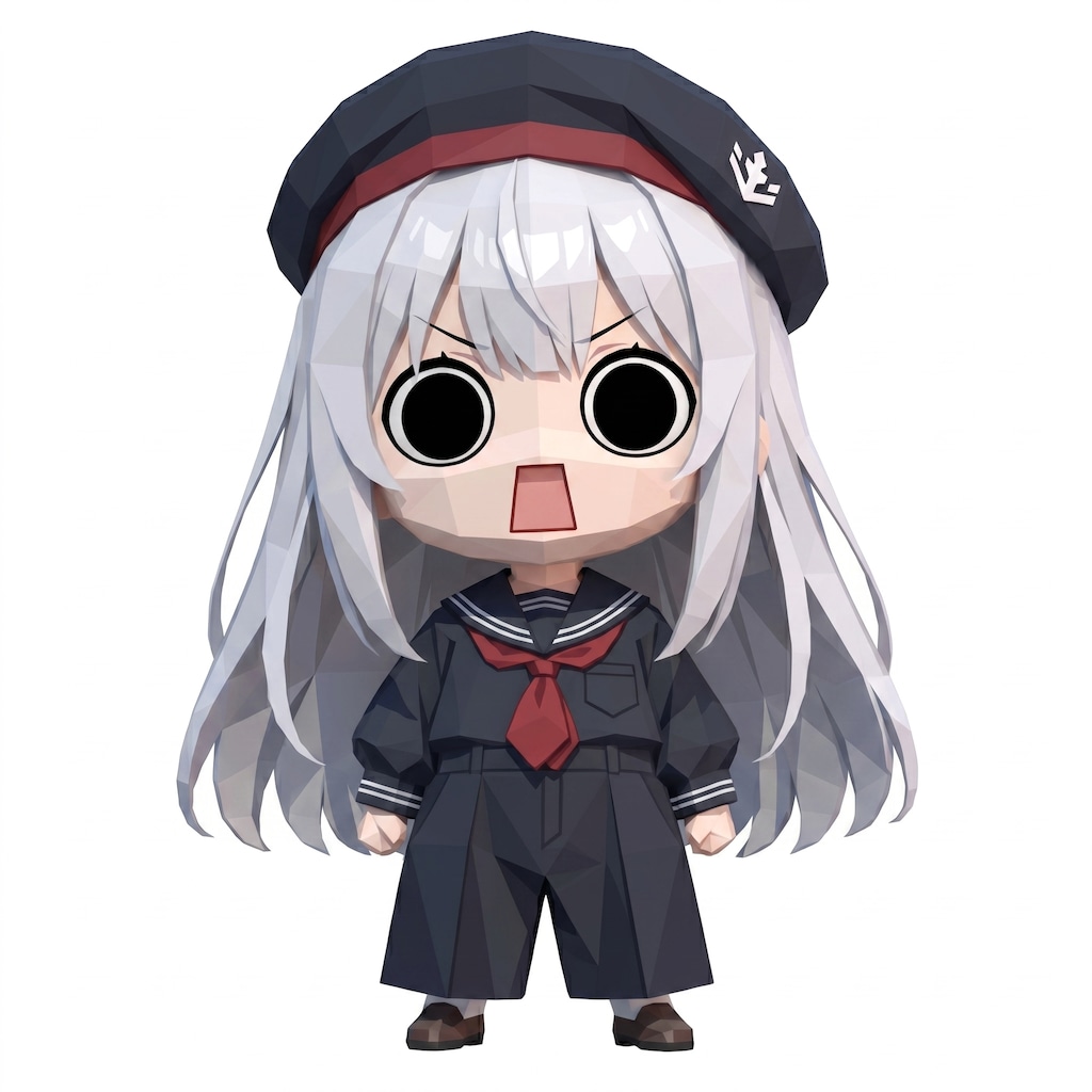 ある日突然ポリゴンえらいこっちゃ嬢