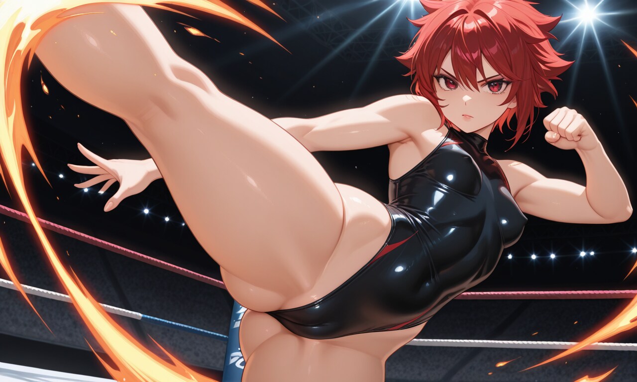 ハイレグキック