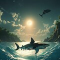 日本の夏、大サメの夏 2枚目