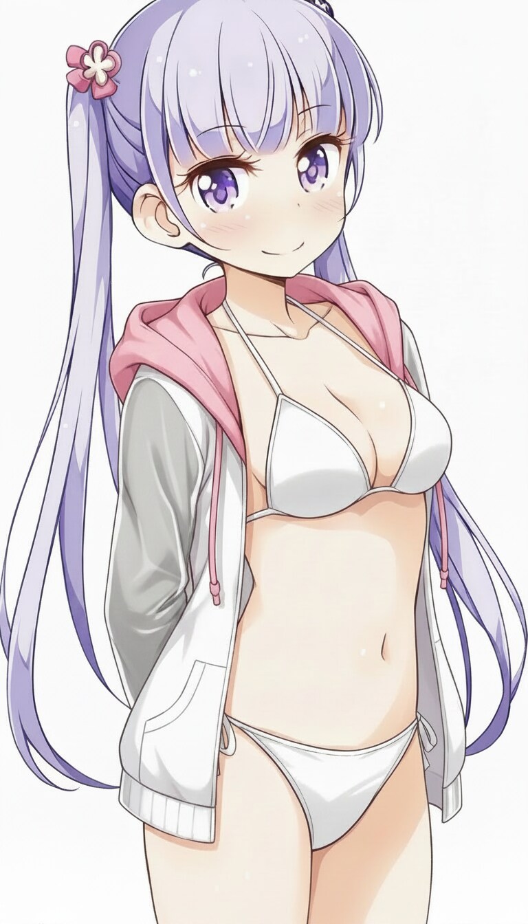 涼風青葉 ビキニパーカー