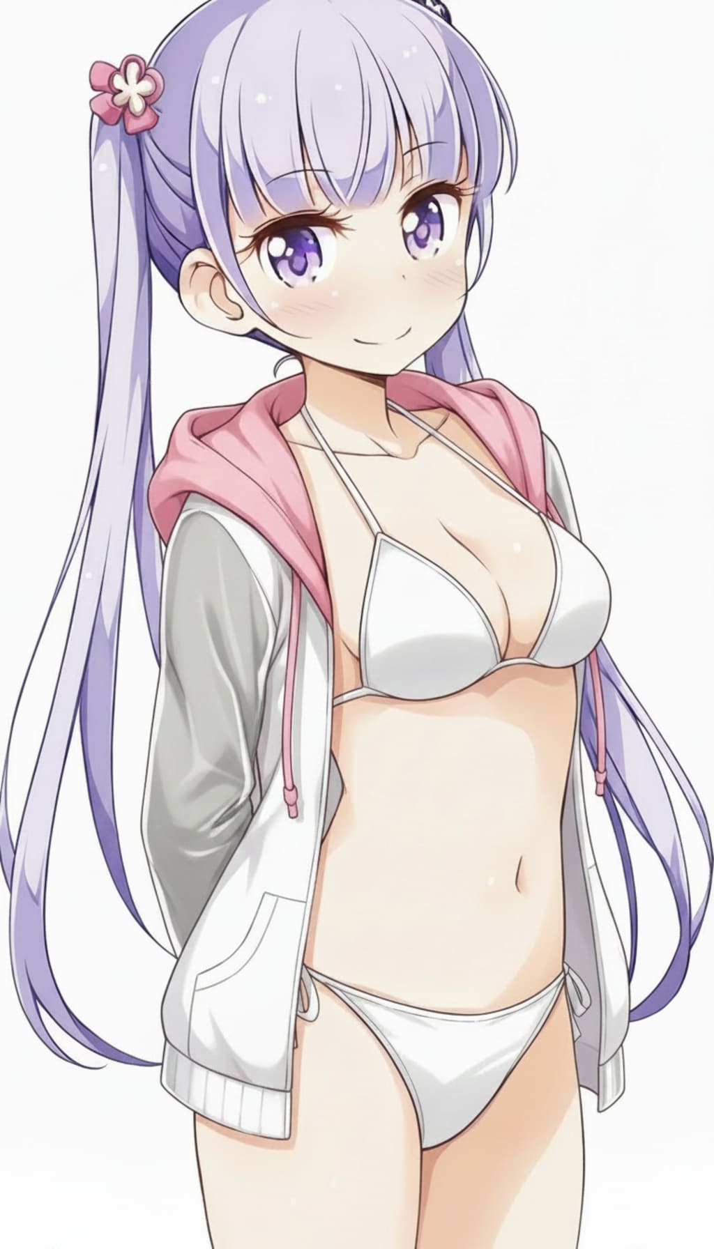 涼風青葉 ビキニパーカー
