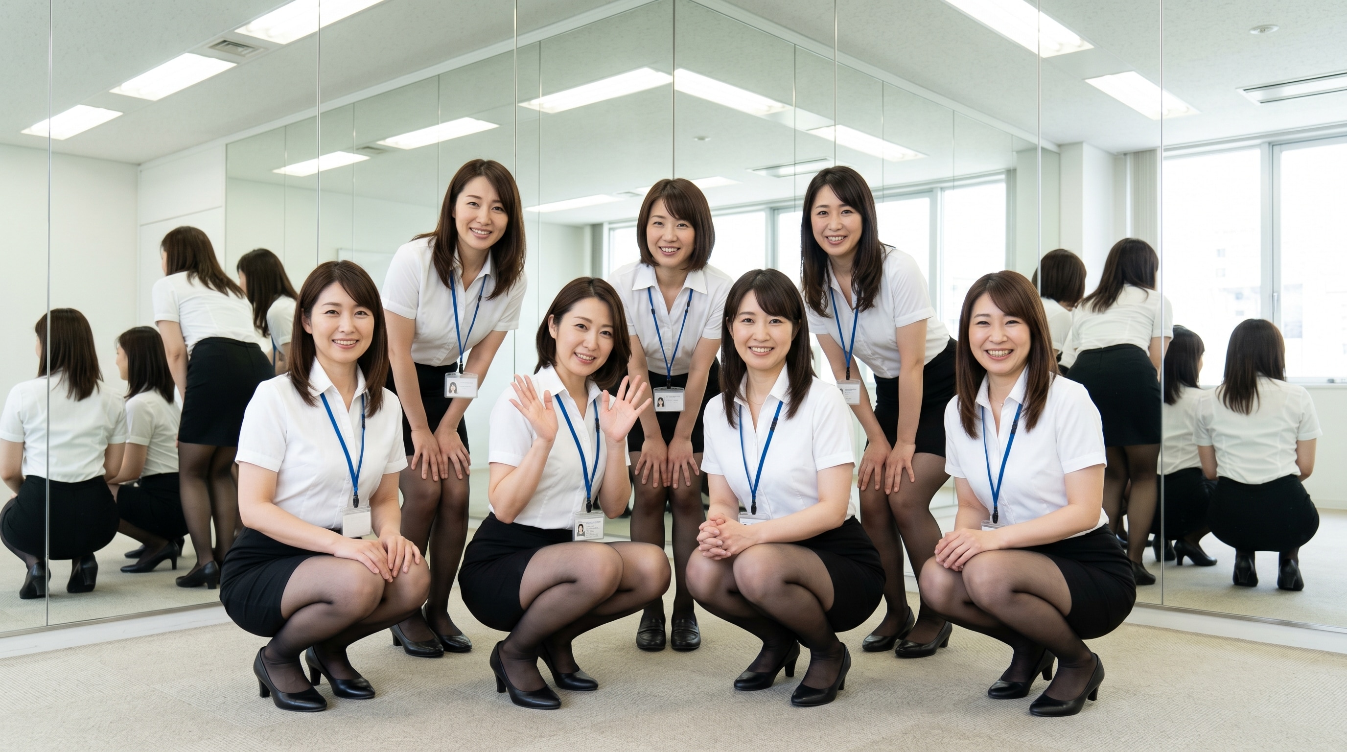 新入社員退職防止週間が始まったので記念撮影