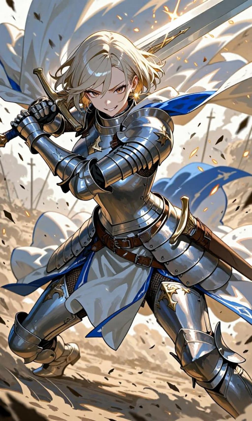 女騎士、戦場にて宿敵を発見する