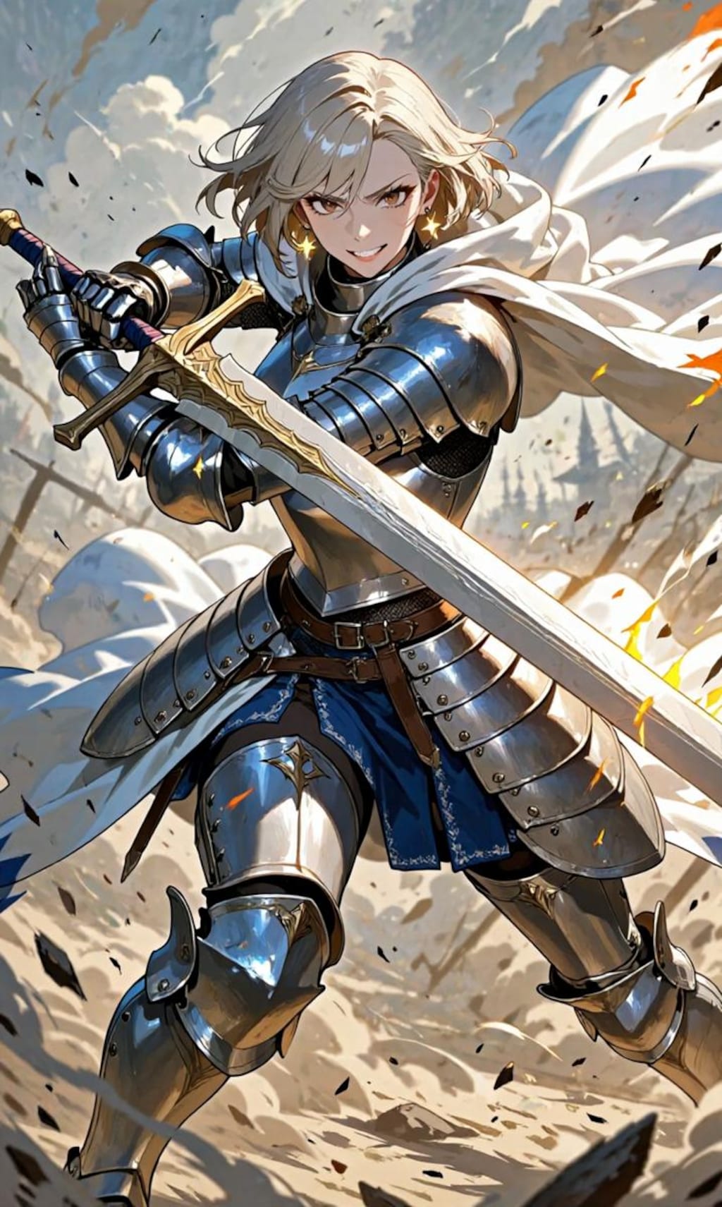 女騎士、戦場にて宿敵を発見する