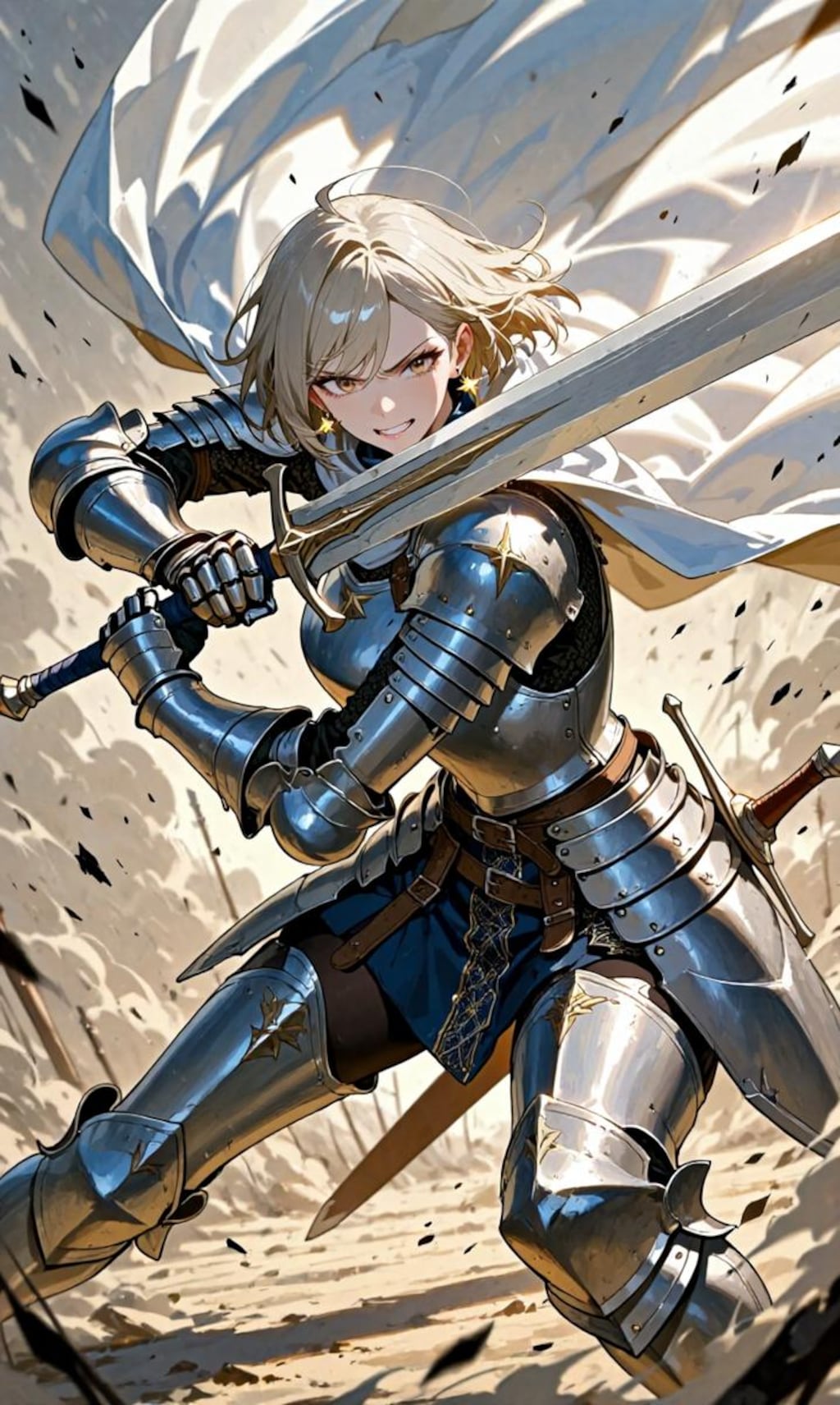 女騎士、戦場にて宿敵を発見する