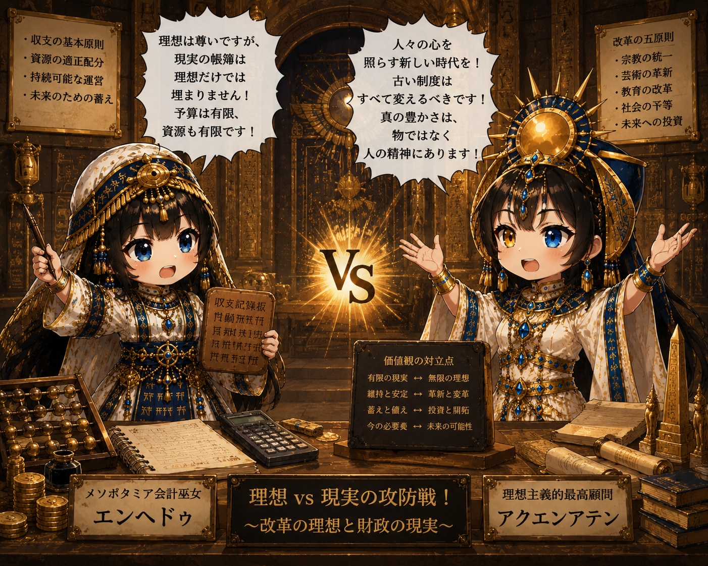 メソポタミア会計巫女・エンヘドゥは振り向かない ④