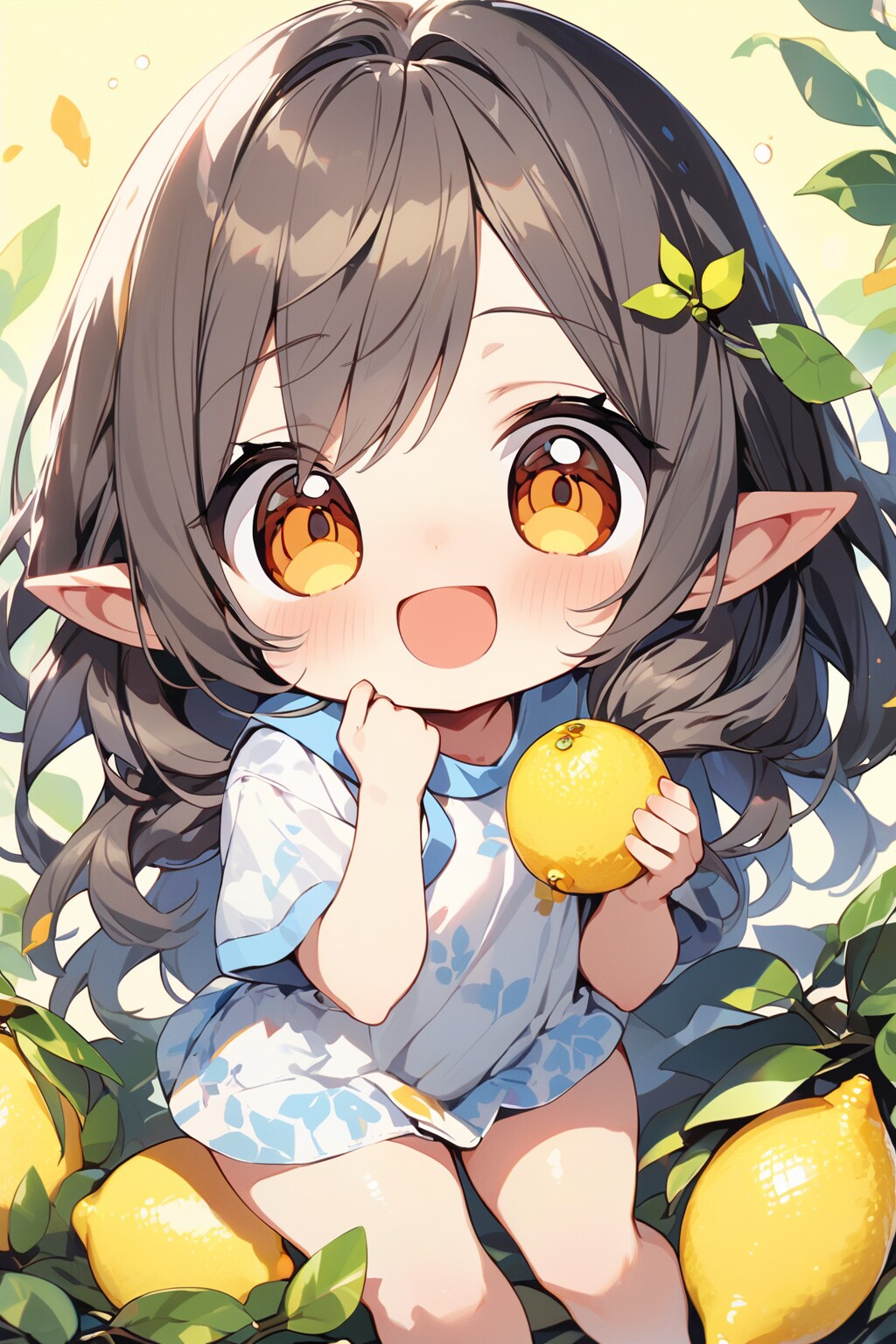 レモン大好きエルフちゃん