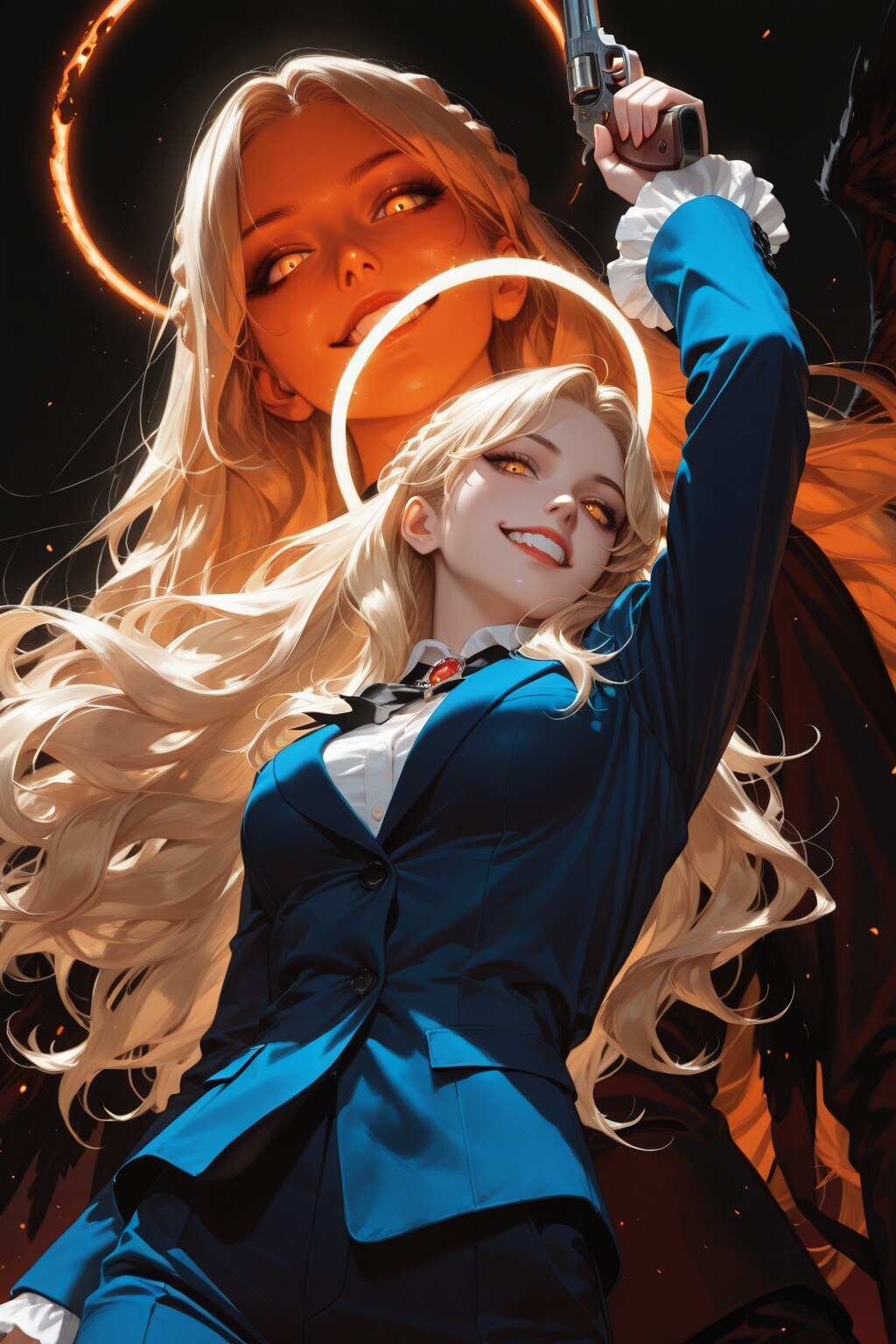 Devilish Smile Angel【悪魔に魂を売った天使「神を裏切ってもいいのか？なんて愚問なのかしら…」】