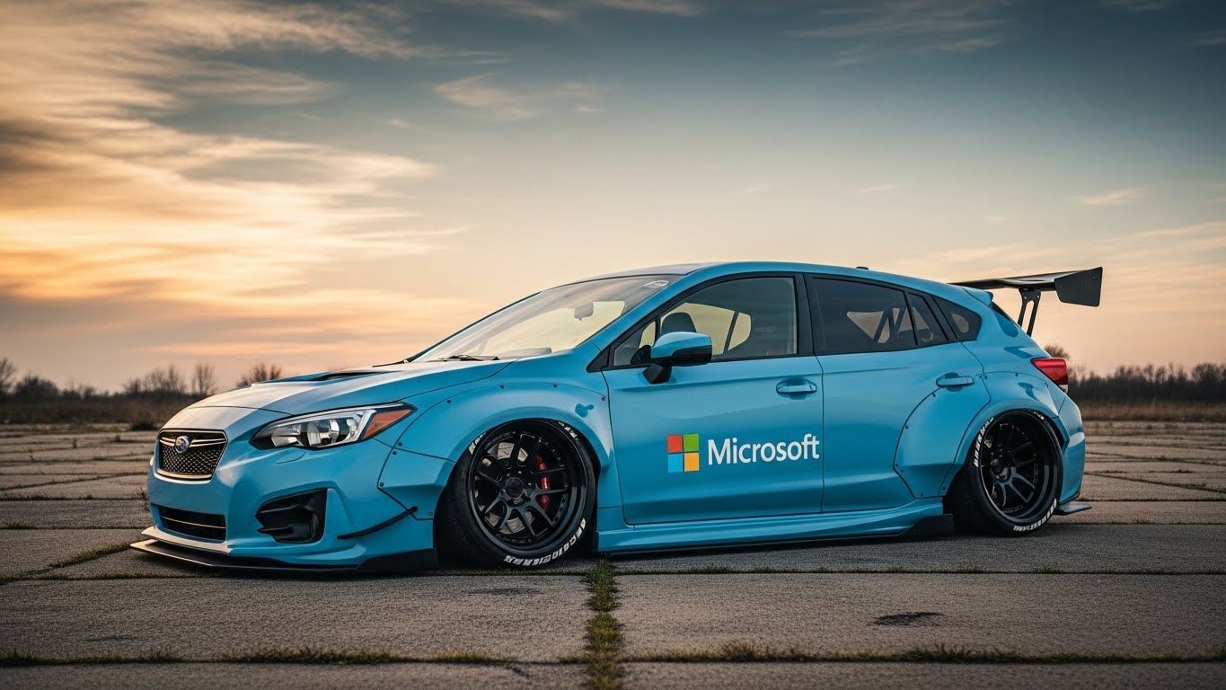 マイクロソフトインプレッサのドリ車 | の人気AIイラスト・グラビア