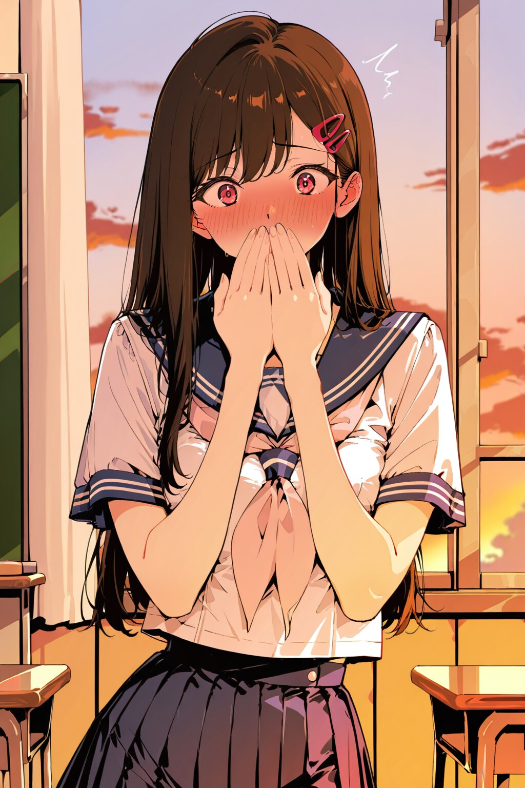 夕暮れの告白