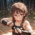 さきちゃんは拳ひとつで敵を刈り取りまくる 7枚目
