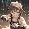 さきちゃんは拳ひとつで敵を刈り取りまくる 3枚目