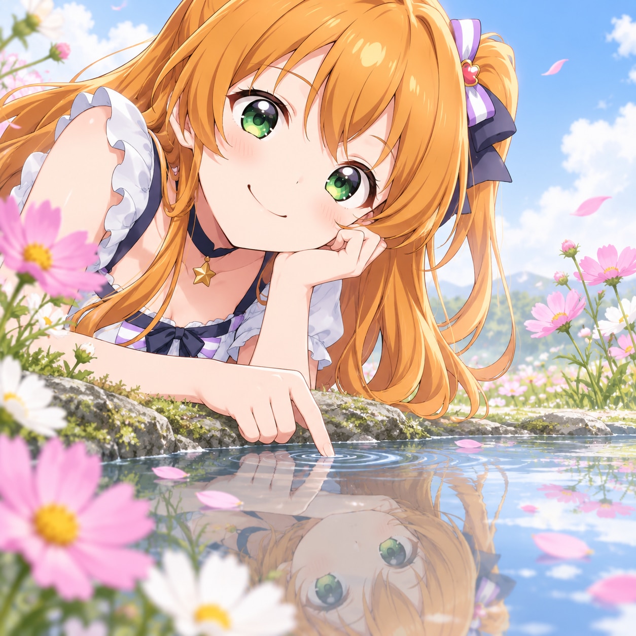 こんにちは秋桜（７）３時のアイドル　GPTimages2.5 | の人気AIイラスト・グラビア