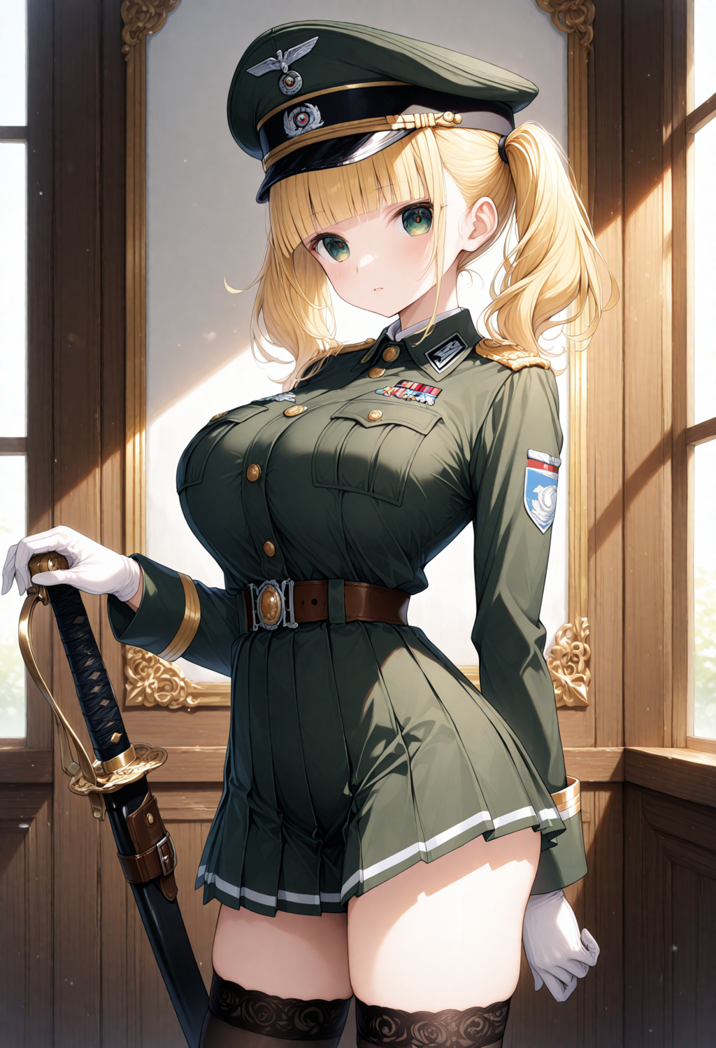ツインテ軍服