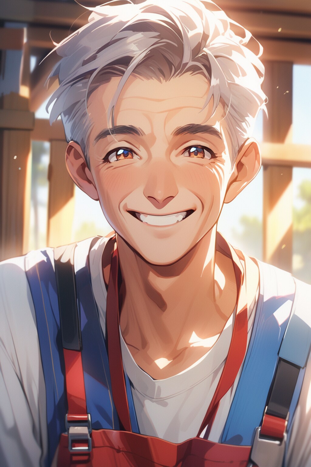 大工の男性 43歳