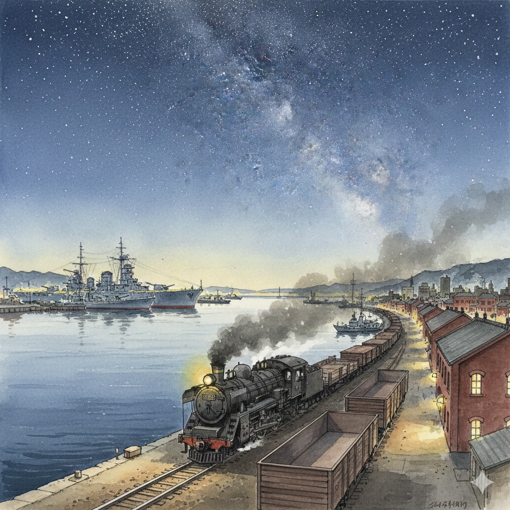 港湾夜景 | の人気AIイラスト・グラビア