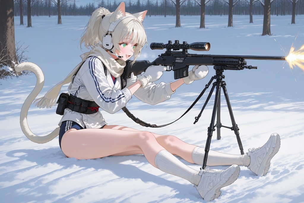 寒冷地仕様忍ルマさんの狙撃